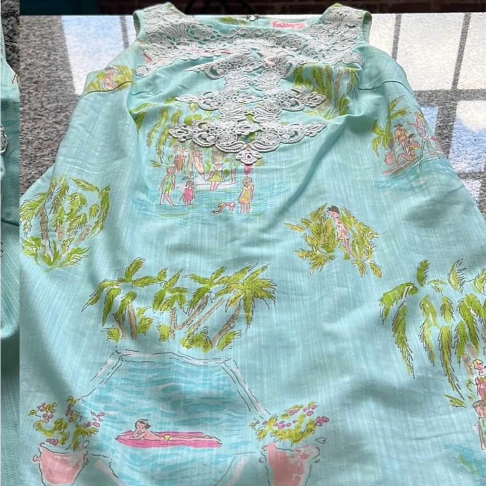 ISO LILLY PULITZER IN THE SLIM ORIGINALS DRESS
